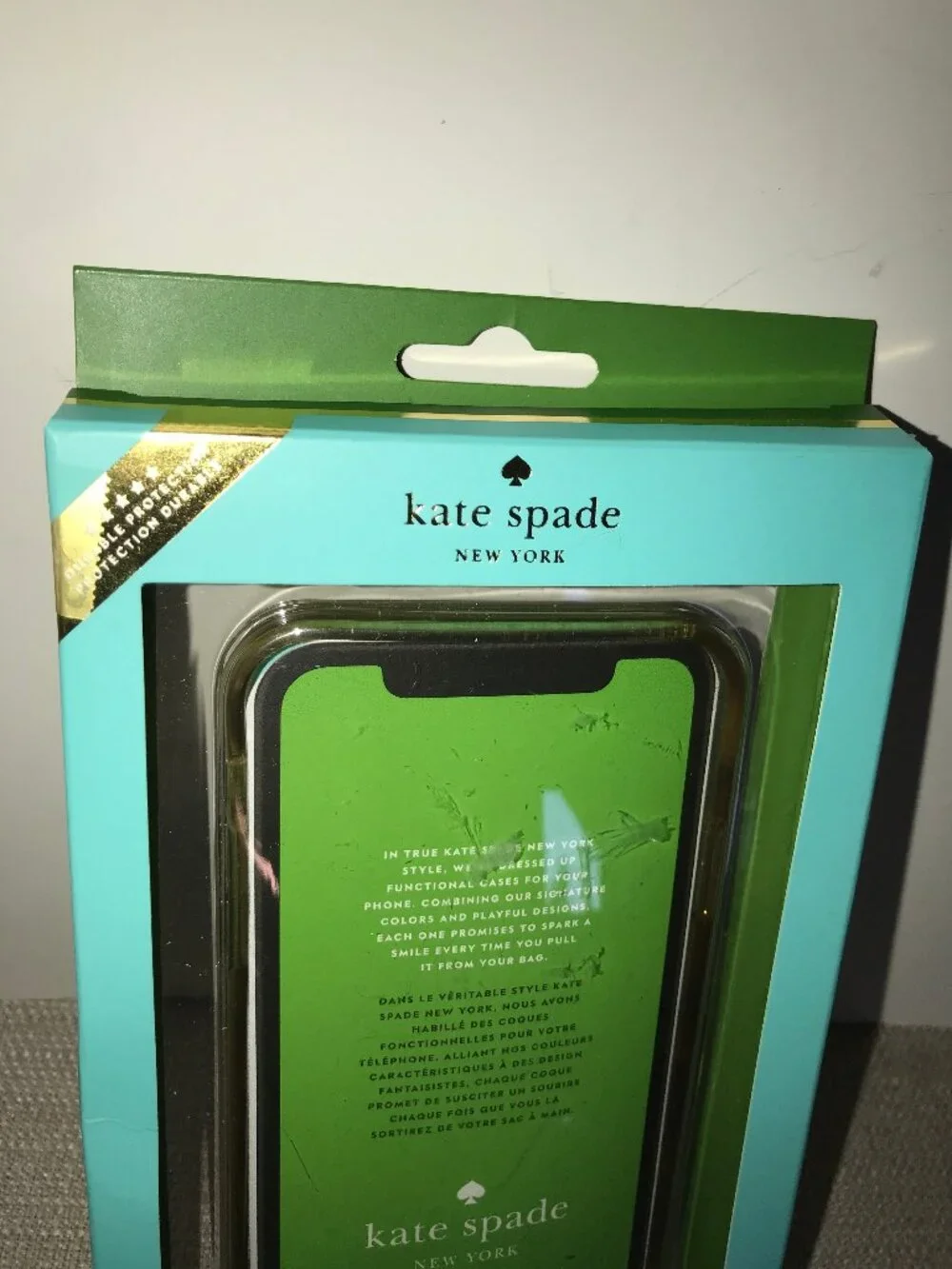 New Kate Spade Iphone XR Protective Phone Case - Striped